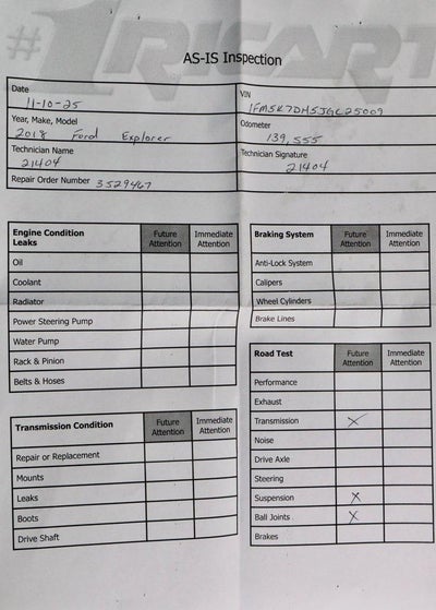 2018 Ford Explorer XLT