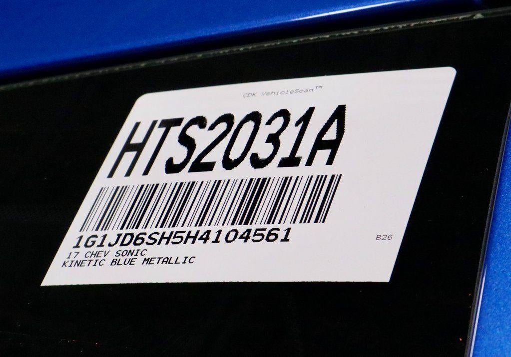 2017 Chevrolet Sonic LT