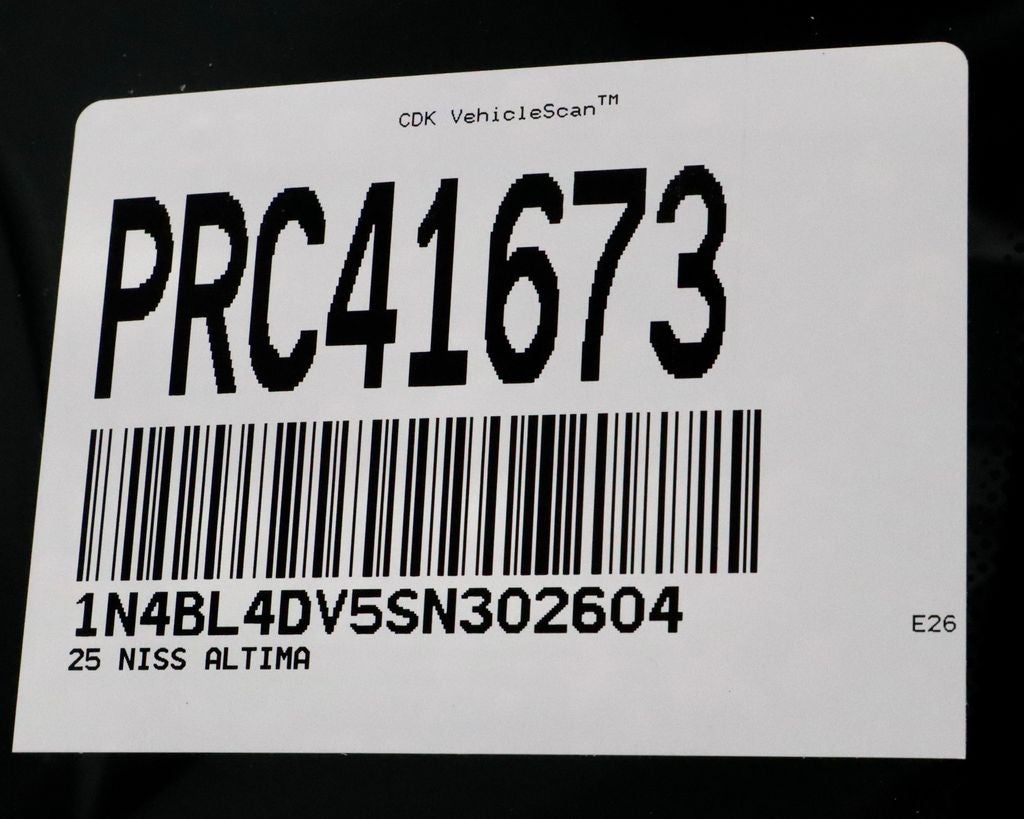 2025 Nissan Altima SV