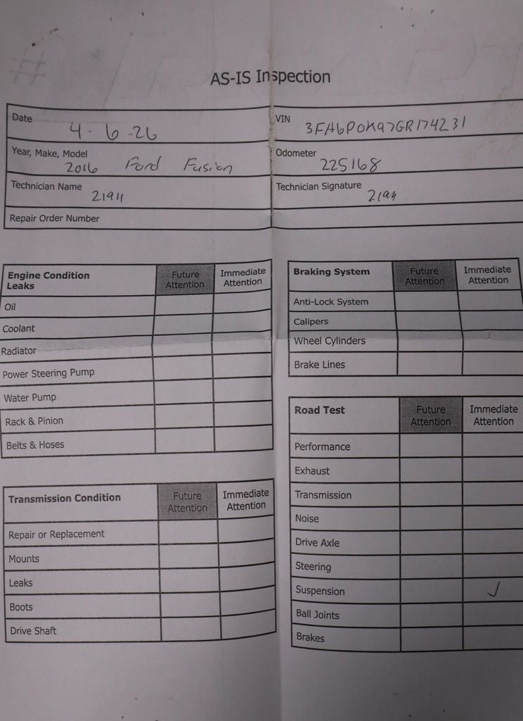 2016 Ford Fusion Titanium