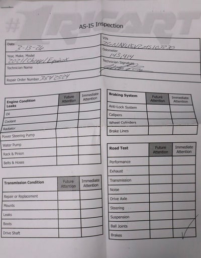 2021 Chevrolet Equinox LT