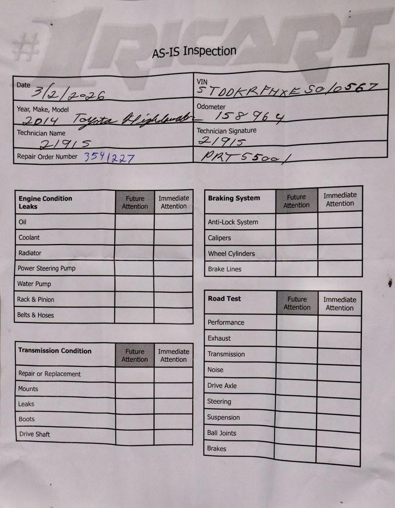 2014 Toyota Highlander Limited