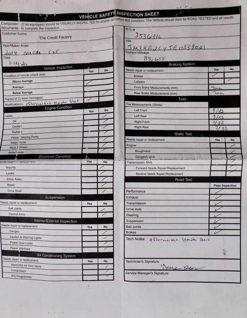 2014 Mazda Mazda CX-5 Touring