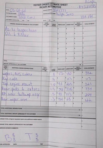 2016 Ford Escape FWD 4dr SE