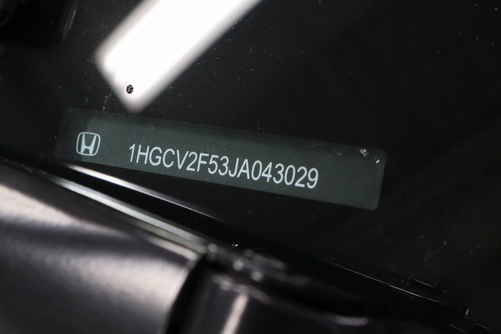 2018 Honda Accord Sedan EX-L 2.0T Automatic