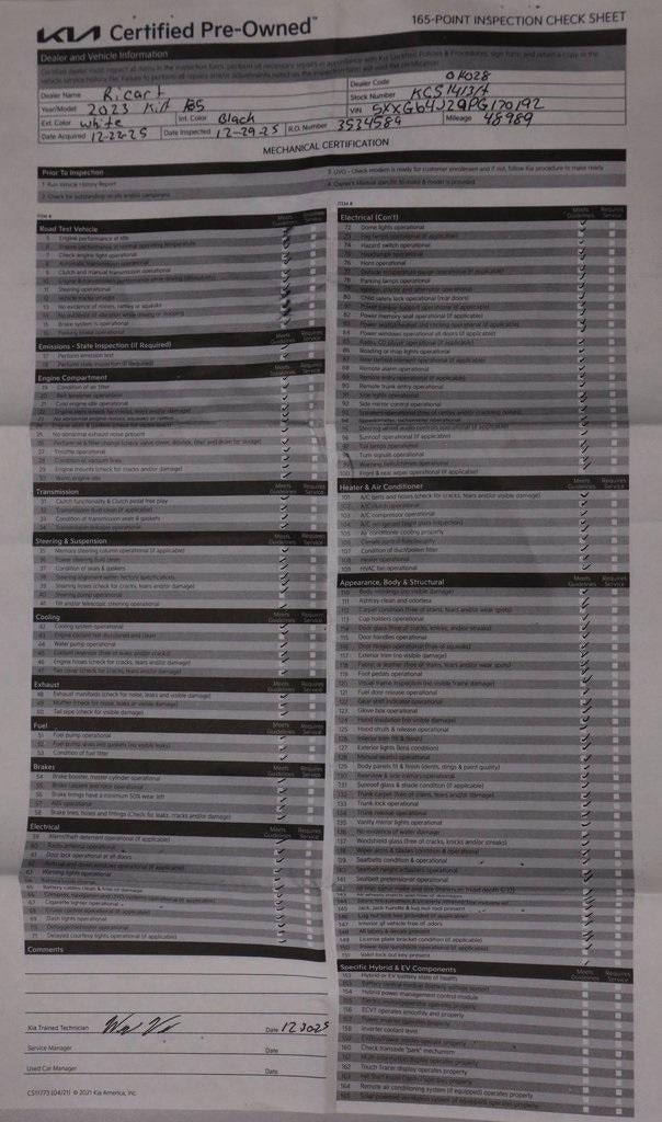 2023 Kia K5 GT-Line Auto AWD