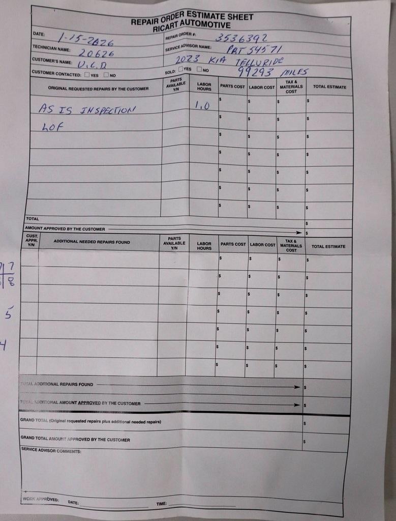 2023 Kia Telluride S AWD