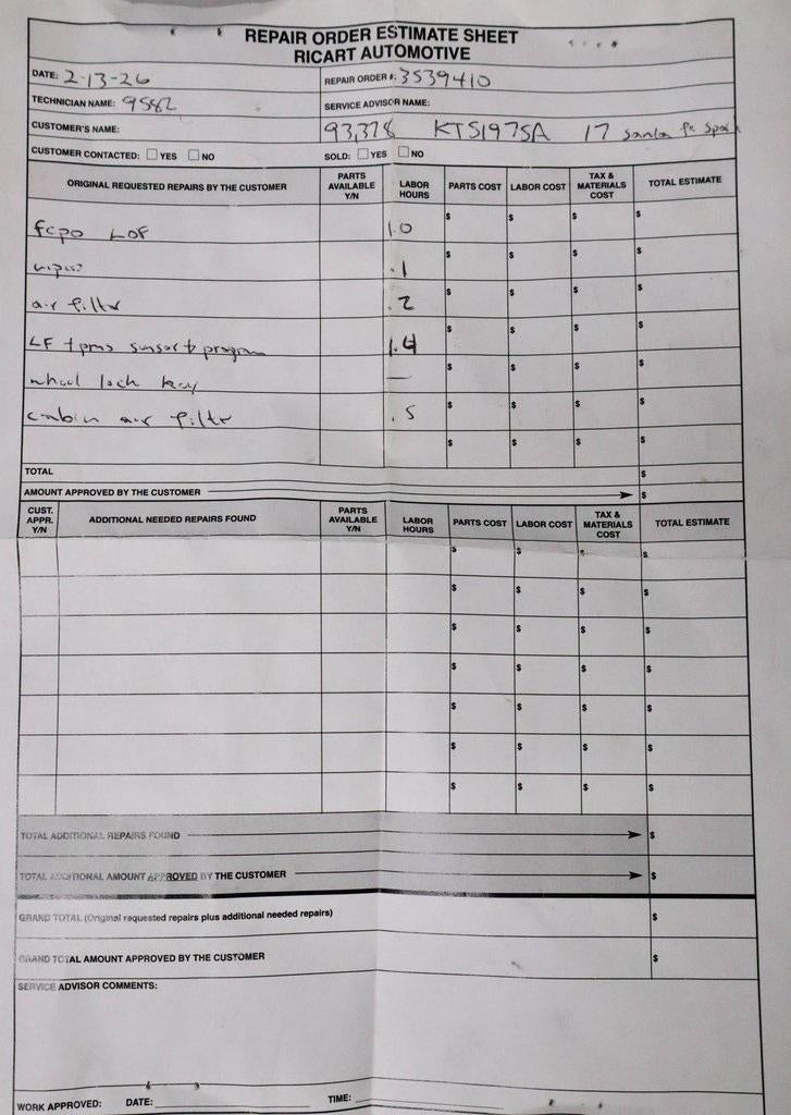2017 Hyundai Santa Fe Sport 2.4L Auto