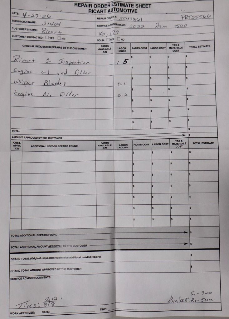 2022 RAM 1500 Big Horn/Lone Star