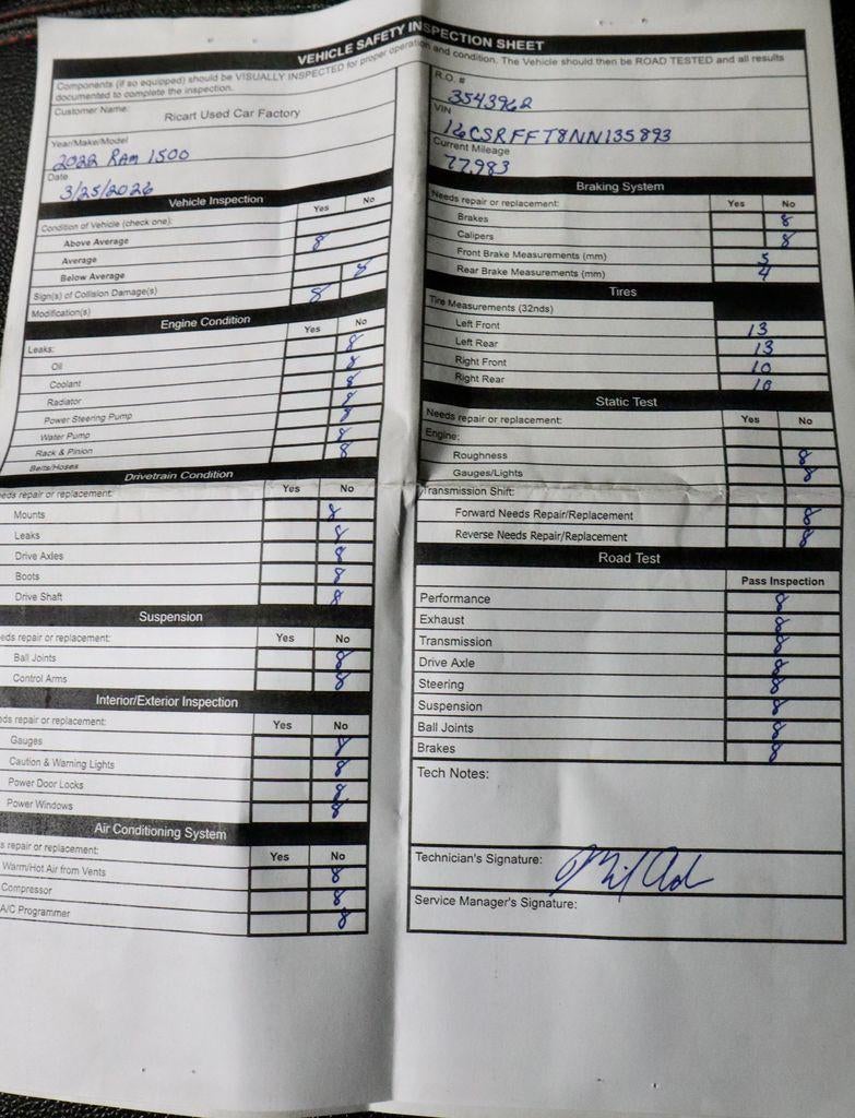 2022 RAM 1500 Big Horn/Lone Star