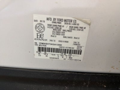 2019 Ford Explorer Platinum