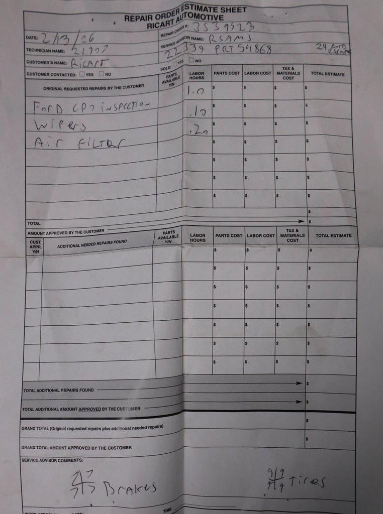 2024 Ford Escape ST-Line