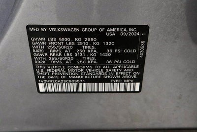 2025 Volkswagen Atlas 2.0T SE w/Technology