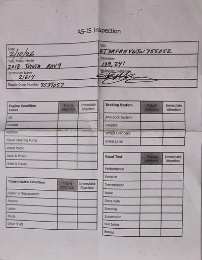 2018 Toyota RAV4 XLE