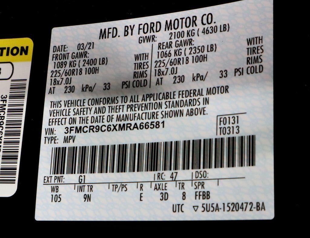 2021 Ford Bronco Sport Outer Banks