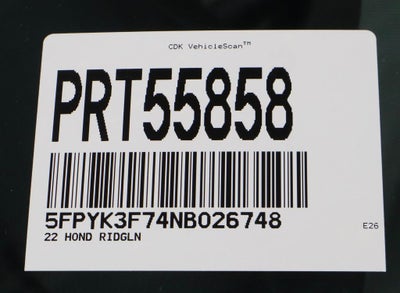 2022 Honda Ridgeline RTL-E