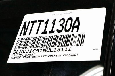 2022 Lincoln Corsair Standard