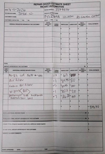 2023 Lincoln Corsair Reserve