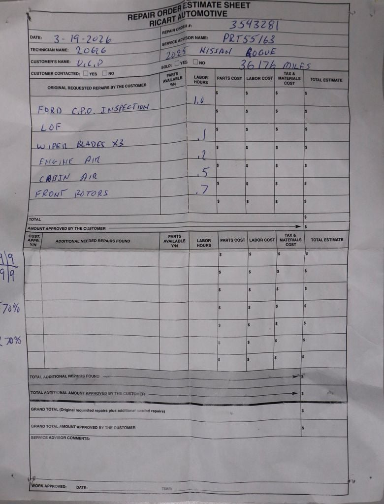 2025 Nissan Rogue SV