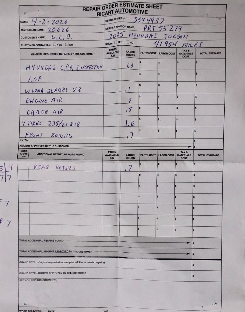 2025 Hyundai TUCSON SEL