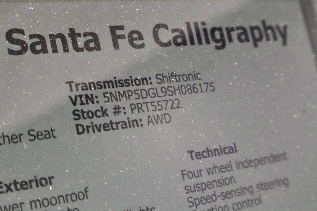 2025 Hyundai SANTA FE Calligraphy