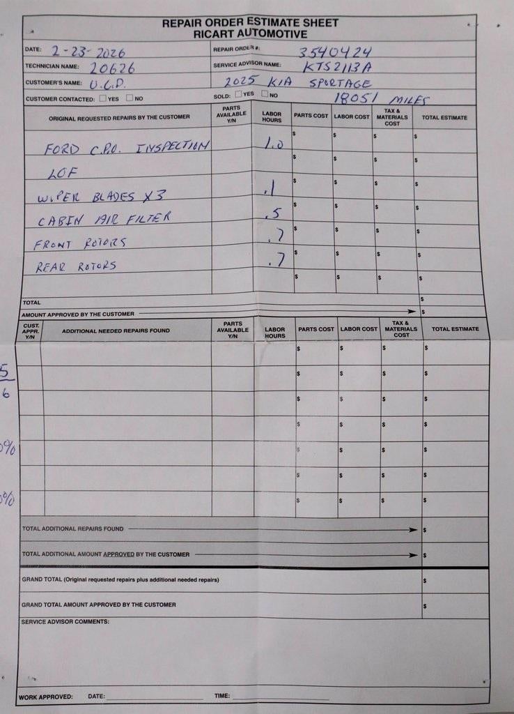 2025 Kia Sportage EX