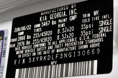 2022 Kia Sorento SX