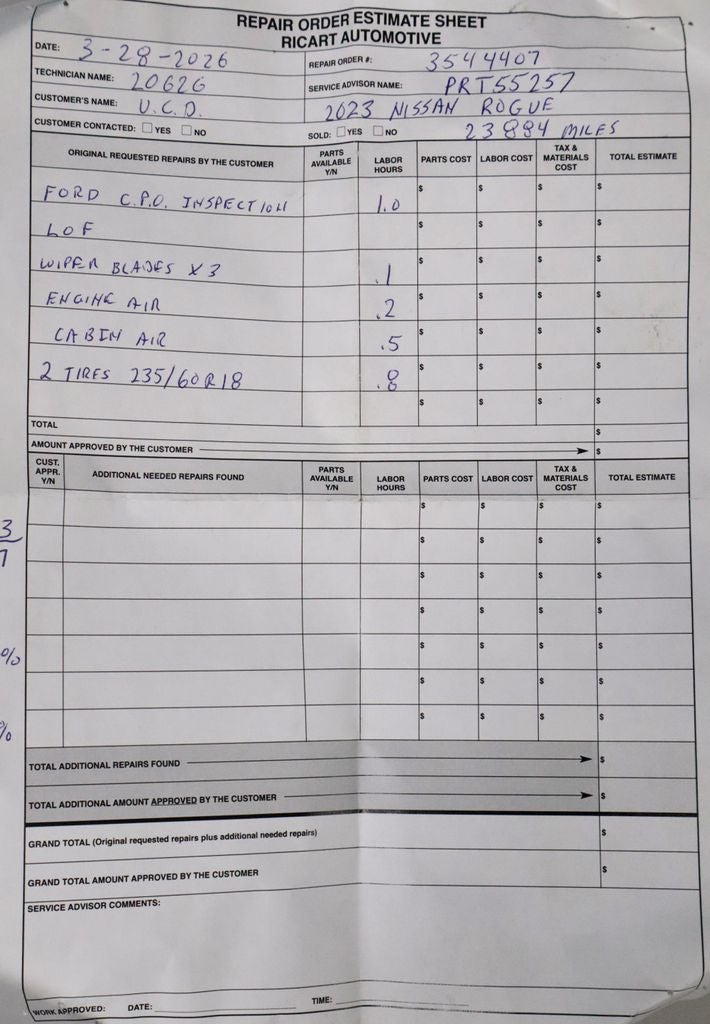 2023 Nissan Rogue SV