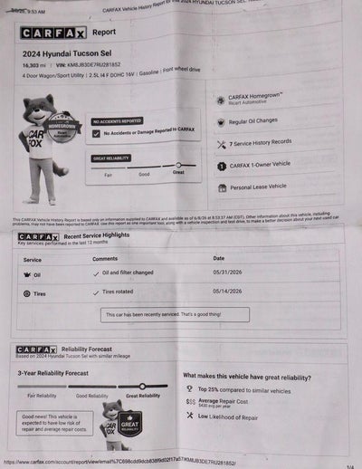 2024 Hyundai TUCSON SEL